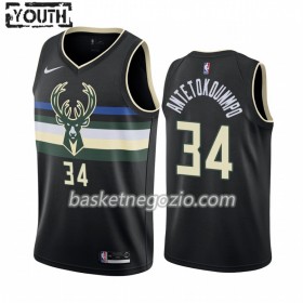 Canotte Bambino Milwaukee Bucks Giannis Antetokounmpo 34 2019-20 Nike Statement Edition Swingman